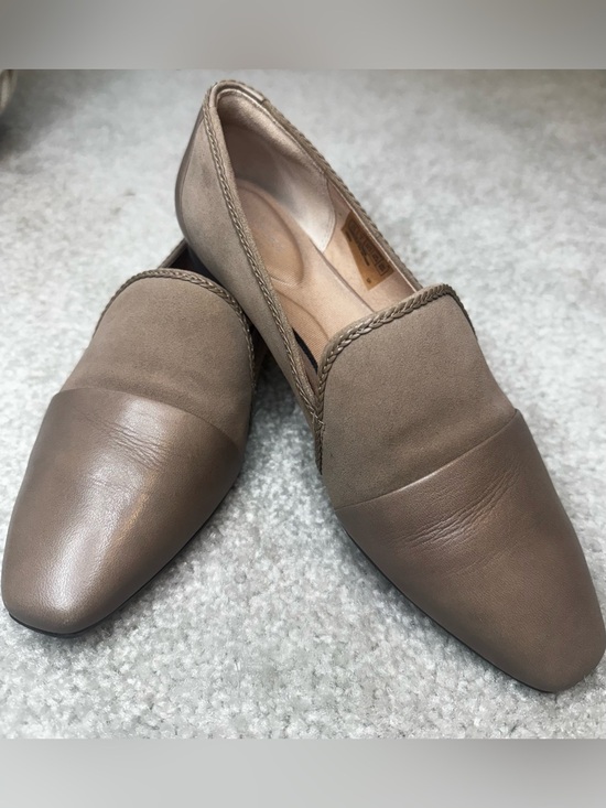 Rockport Shoes - Rockport Women's Taupe Slip-On Loafers